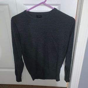 Men’s J Crew gray slim fit sweater size medium